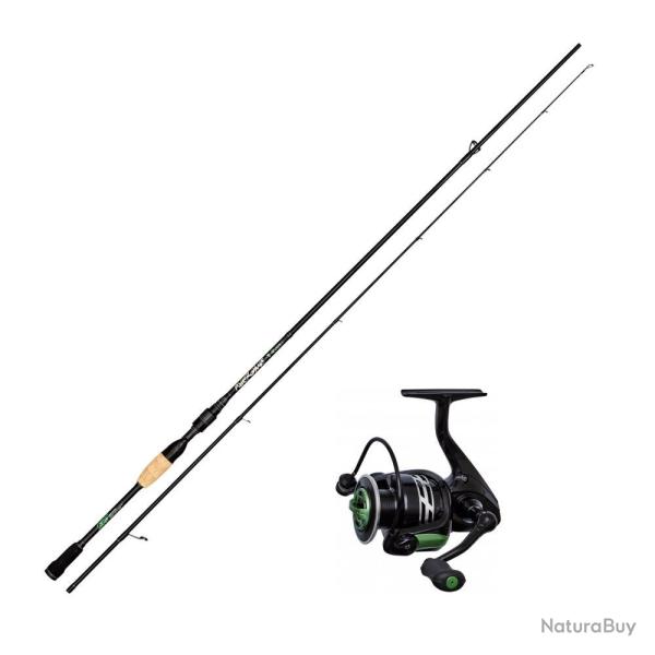 ENSEMBLE SPINNING POWER GAME 2M70 14/38G + MOULINET TROOPER FD FV25 - 14/38GR - GUNKI