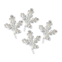 FEUILLES DE CHENE ARGENT PAR 4 - EUROHUNT