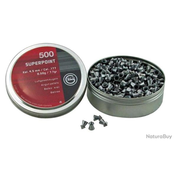 PLOMBS GECO CONIQUE 4.5MM X500 - GECO AC