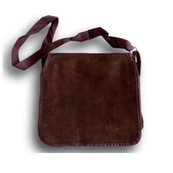 GIBECIERE CUIR VELOURS