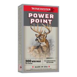 BALLES 300WIN MAG POWER POINT 150GR - WINCHESTER