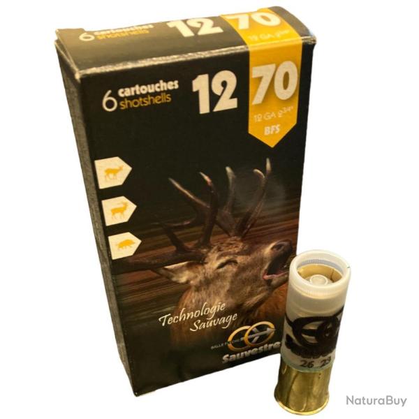 BALLES FLECHE SAUVESTRE X6 - 12 70 - SAUVESTRE