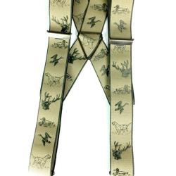 BRETELLES TISSEE BEIGE - BOYER