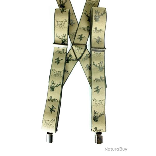 BRETELLES TISSEE BEIGE - BOYER