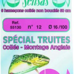 HAMECON MONTE TRUITE X10 - 8/20 - SENSAS