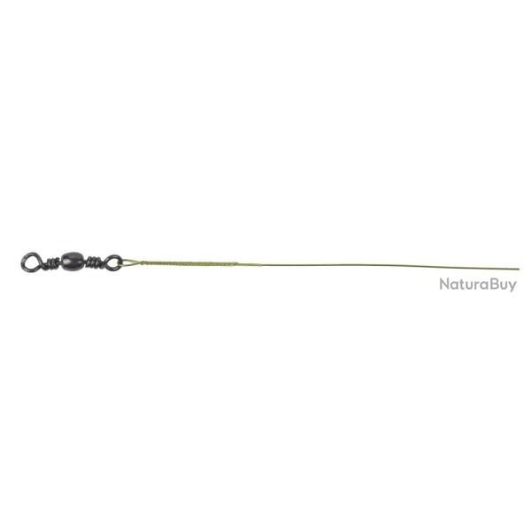 BAS DE LIGNE LEURRE NYLFLEX AGRAFE 5KG - 5kg - VMC