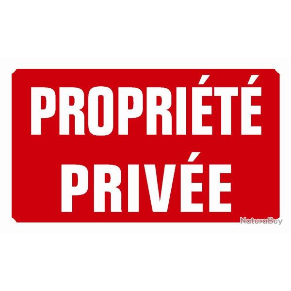 PANNEAU ALU PROPRIETE PRIVEE - KROMA