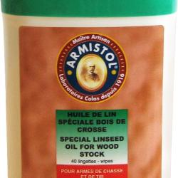 LINGETTES HUILE POUR BOIS - ARMISTOL