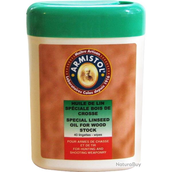 LINGETTES HUILE POUR BOIS - ARMISTOL