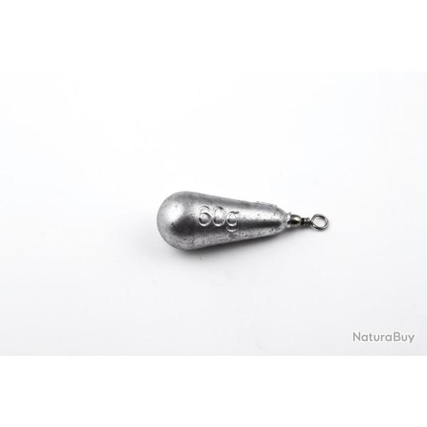 PLOMB POIRE EMERILLON X10 - 60g - LEMER