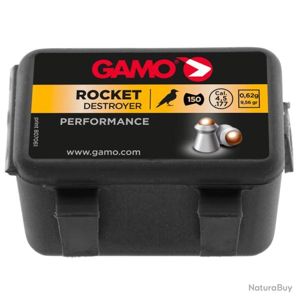 PLOMBS ROCKET 4.5MMX150 - GAMO