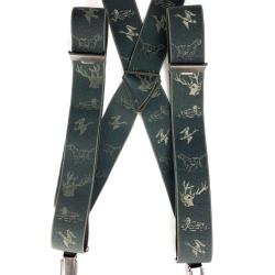 BRETELLES TISSEE KAKI - BOYER