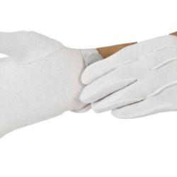 GANTS PICOT COTON BLANC ADULTE - XL - HORZE