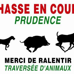 PANNEAU CHASSE EN COURS 60X80 - KROMA