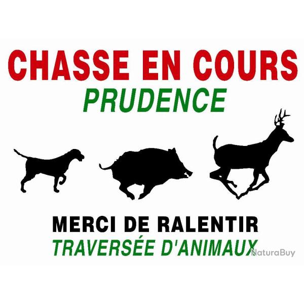 PANNEAU CHASSE EN COURS 60X80 - KROMA
