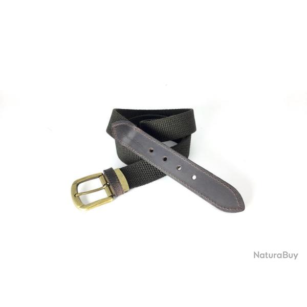 CEINTURE ELASTIQUE MARRON - BOYER