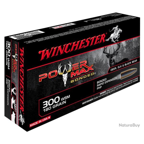 BALLES 300WM POWER MAX 180GR - WINCHESTER