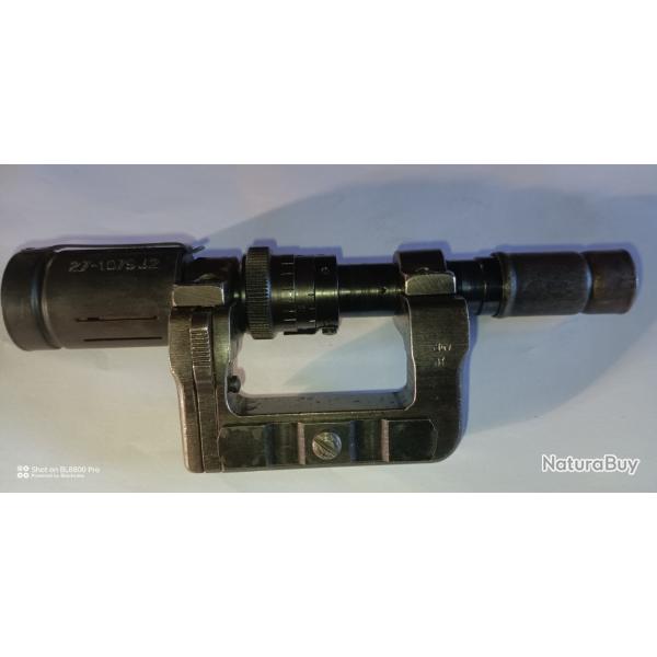 Lunette ZF41 fabrication kov et son montage