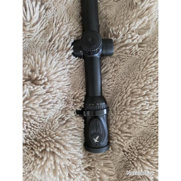 Lunette swarovski z8i 3,5-28 x50 avec tourelle et montage blaser