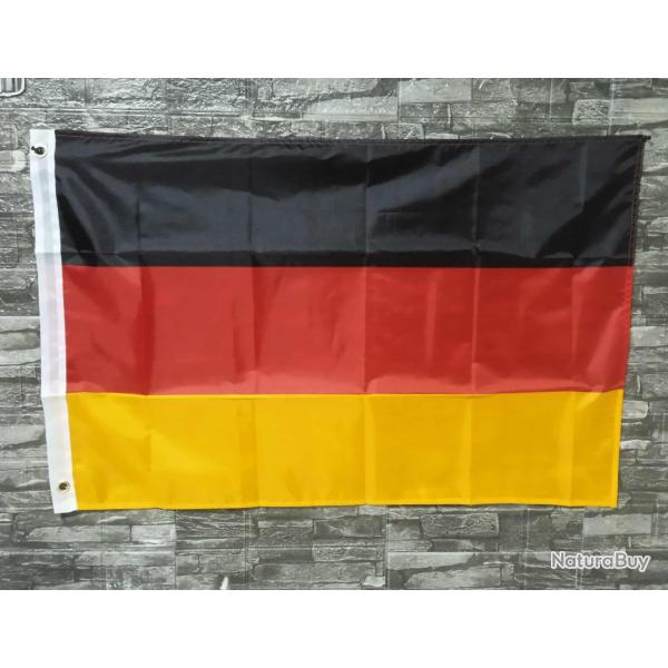 Drapeau Allemand tricolore LIVRAISON GRATUITE