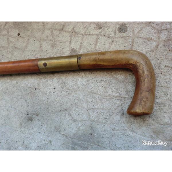 ancienne canne ""manche en corne ""