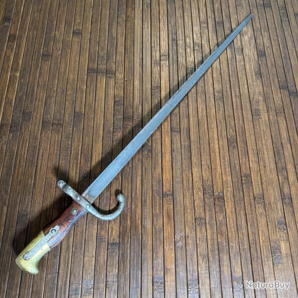 BAONNETTE GRAS MANUFACTURE D'ARMES DE ST ETIENNE JUILLET 1878