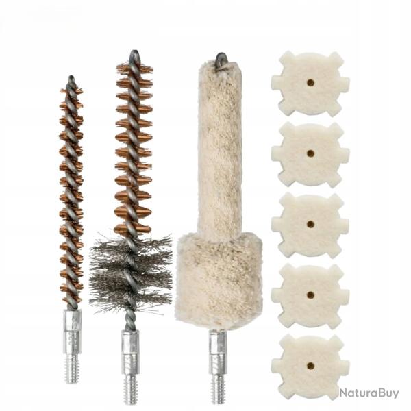 Tiges de nettoyage Real Avid Brush pour fusils AR-15, 223 et 5.56