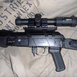Pack AK TIROPTIC 1-6X24 r&eacute;ticule tactique. YouTube