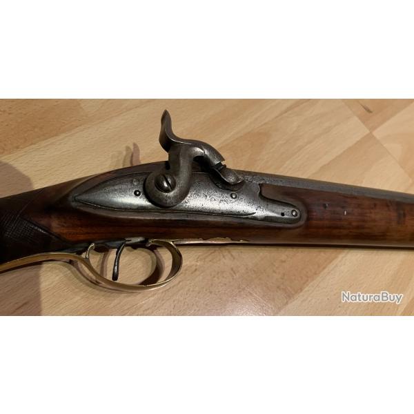 Fusil de chasse 19eme ancien � percussion