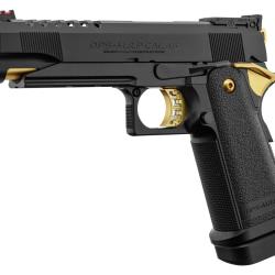 Réplique GBB Hi-capa 5.1 Gold Match Gaz