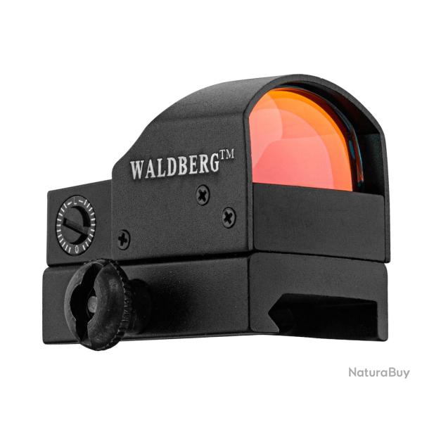 Viseur point rouge Micro-Point Waldberg sur rail Weaver - VISEUR MICRO POINT WALDBERG with base