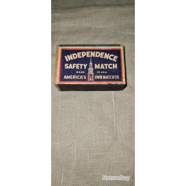 Boite d'allumettes  US WW2