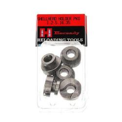 Shell Holder Hornady pack de 5 - Griffes de maintien d'&eacute;tui n&deg;1, 2, 5, 16 et 35 STANDARD