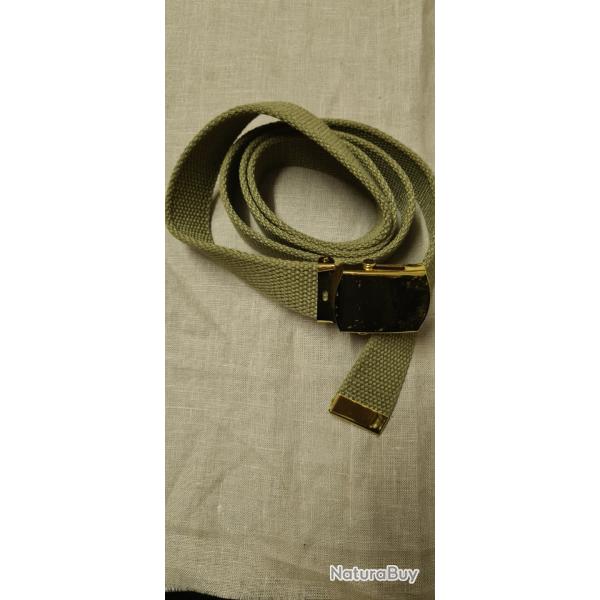 Ceinture de pantalon  OFFICIER   taille francaise 120cm US WW2