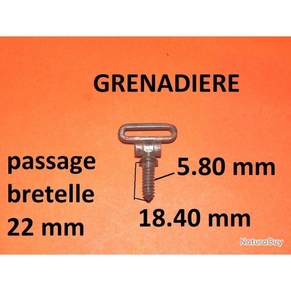 grenadire de crosse fusil  7.00 Euros !! dia filetage 5.80 mm bretelle 22 mm - VENDU PAR JEPERCUTE