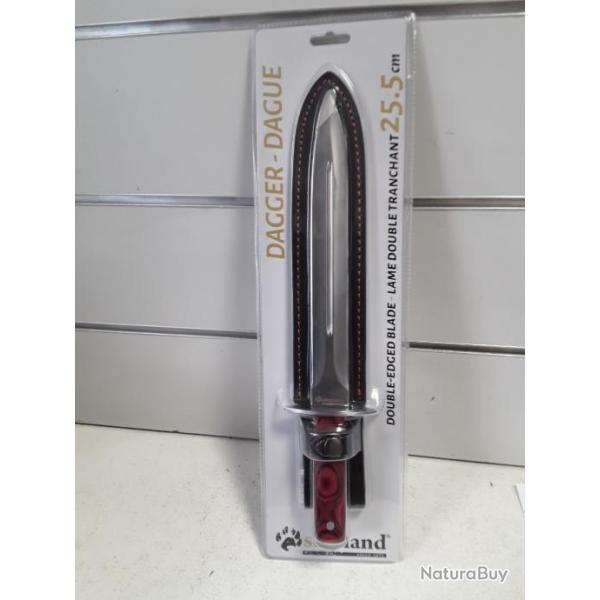 Dague double tranchant Stepland 25,5cm TOP PRODUIT