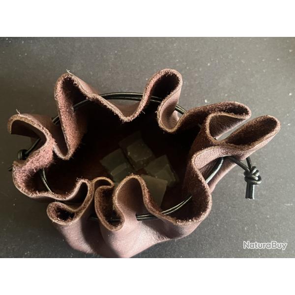 Bourse de 5 Silex platine moyenne