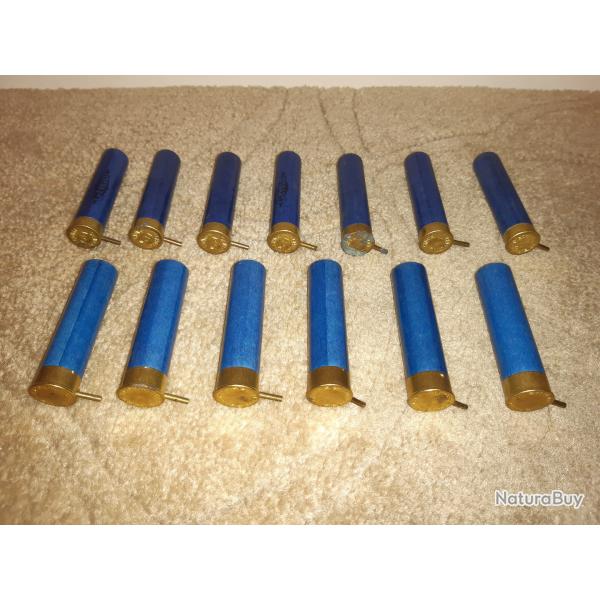 Lot de cartouches  broche calibres .28 et 14mm