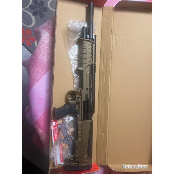 Fusil  pompe HATSAN BULL TAC BURNT BRONZE cal.12/76