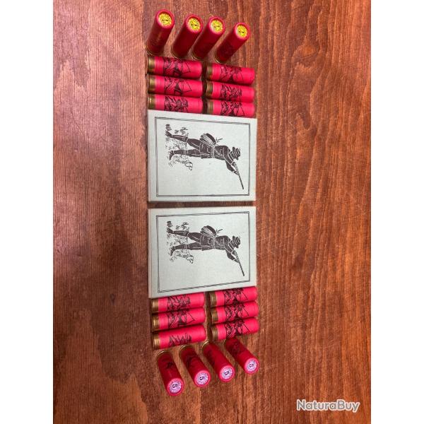 Cartouche poudre noire calibre 16 lot 2