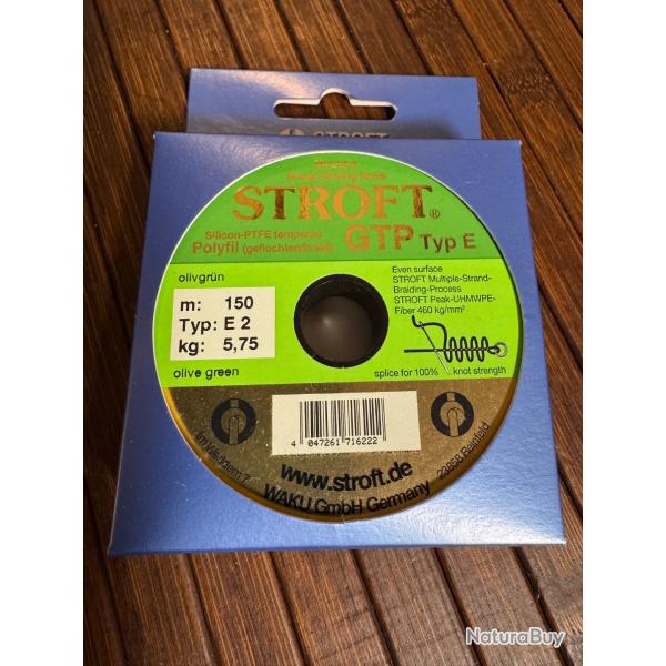 DESTOCKAGE P�CHE STROFT GTP Typ S 3 - 5,75  kg, 150m, yellow green