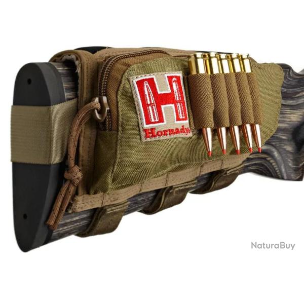 Cartouchi�re de crosse Droitier Sable HORNADY
