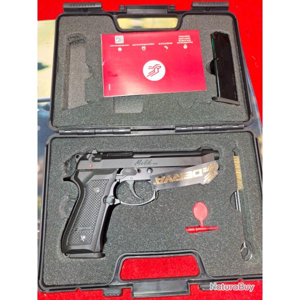 DERYA MELIK C401 BLACK CAL. 9X19 + MALLETTE + ACCESSOIRES