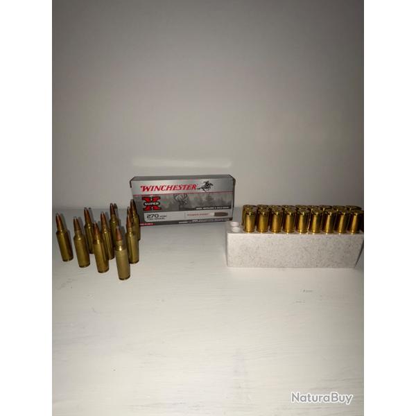 WINCHESTER 270WSM SUPER X POWERPOINT 150GR X28