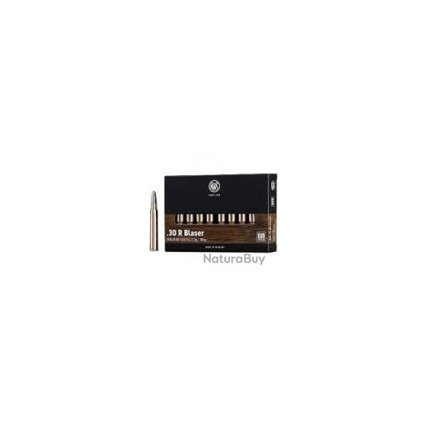 Cartouches RWS calibre 30R BLASER EVO 11.9g 184grs x20