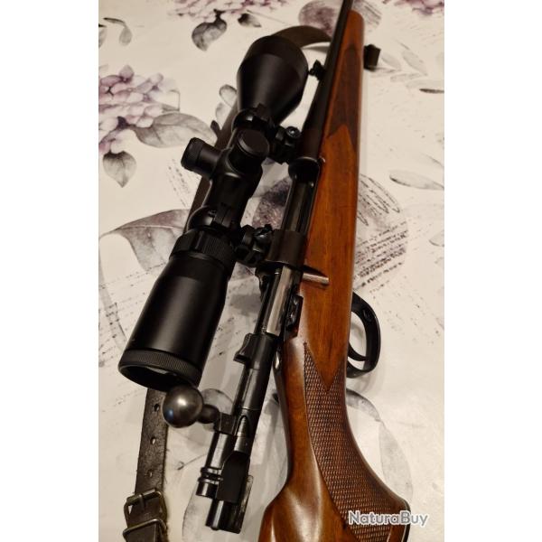 Carabine 243midland a verou tat propre avec une lunette baraka euro-30 2.5-10x56