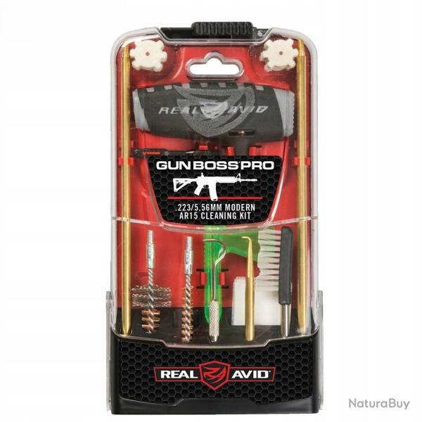 Ensemble d'outils de nettoyage pour armes Real Avid
