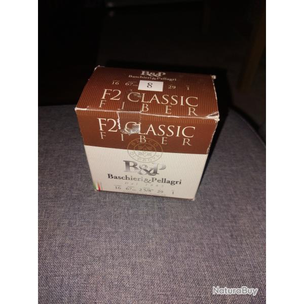 Cartouche  BP  F2 Classic calibre 16 29 grammes plomb