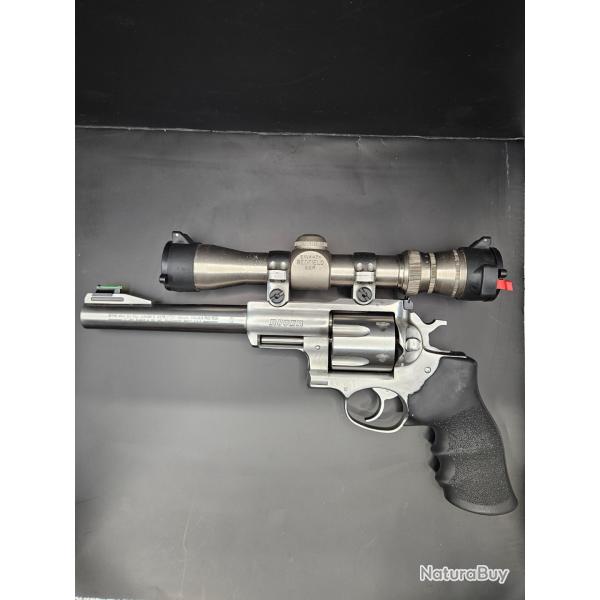 Revolver RUGER SUPER REDHAWK cal. 44 Magnum + lunette Redfield EER 2x - 7x