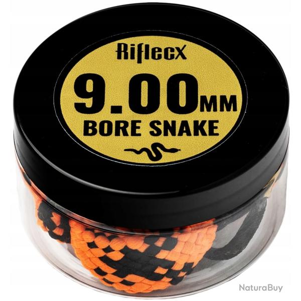 Corde de nettoyage de tuyaux Riflexx Bore Snake 9 mm, 215 cm